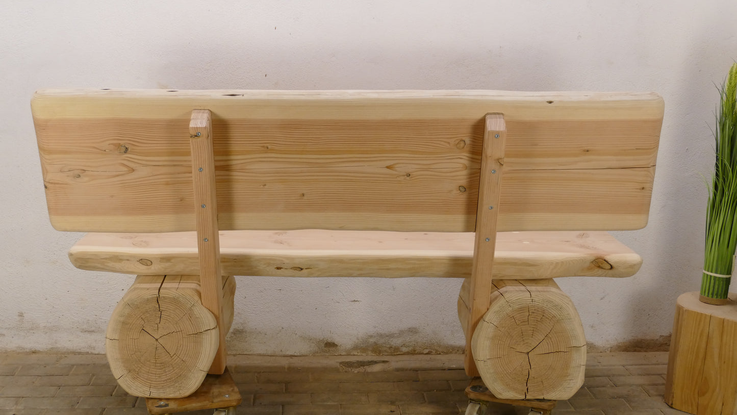 Baumstammbank 184cm (048)