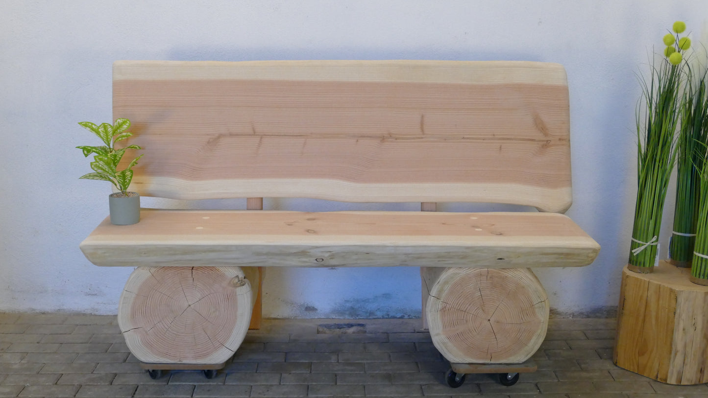 Baumstammbank 167cm (001)