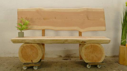 Baumstammbank 174cm (002)