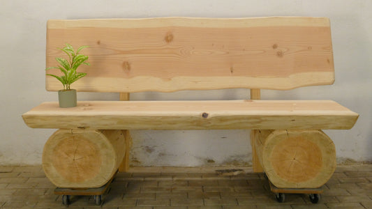 Baumstammbank 180cm (008)