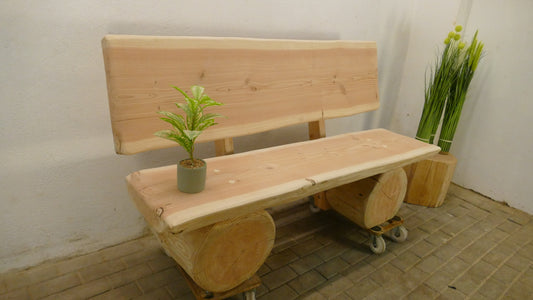 Baumstammbank 166cm (016)