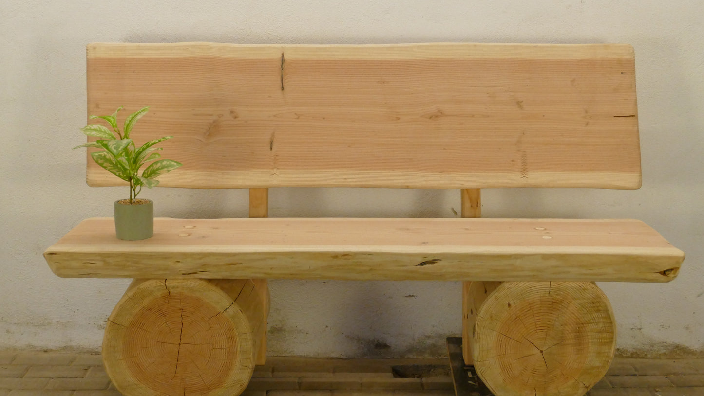 Baumstammbank 165cm (020)