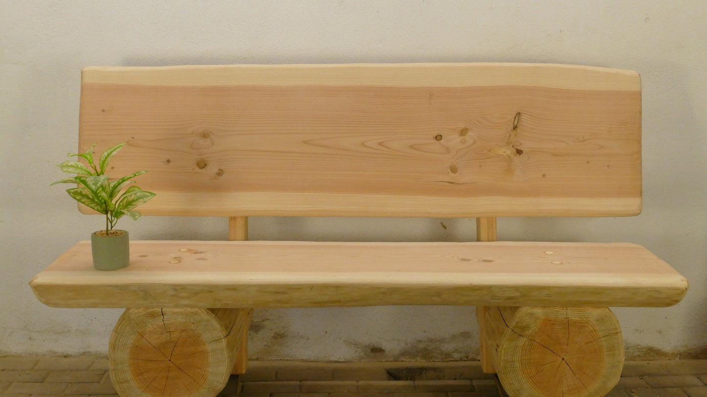 Baumstammbank 182cm (021)