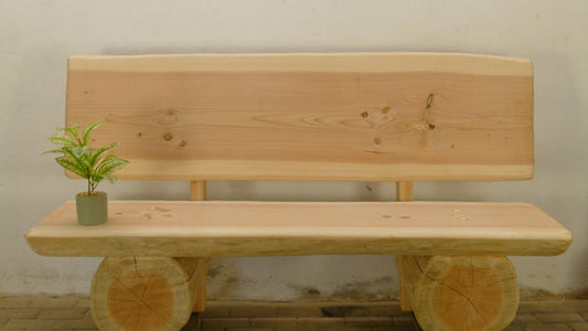 Baumstammbank 182cm (021)