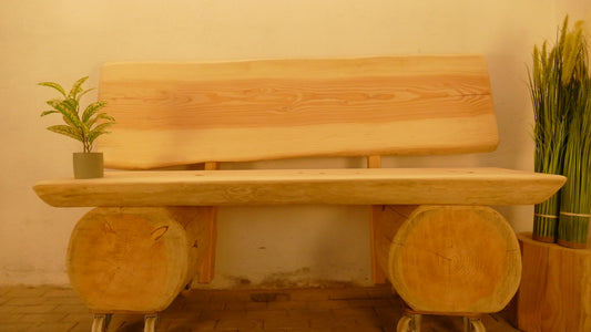 Baumstammbank 187cm (026)