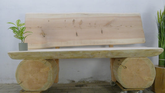 Baumstammbank 187cm (027)