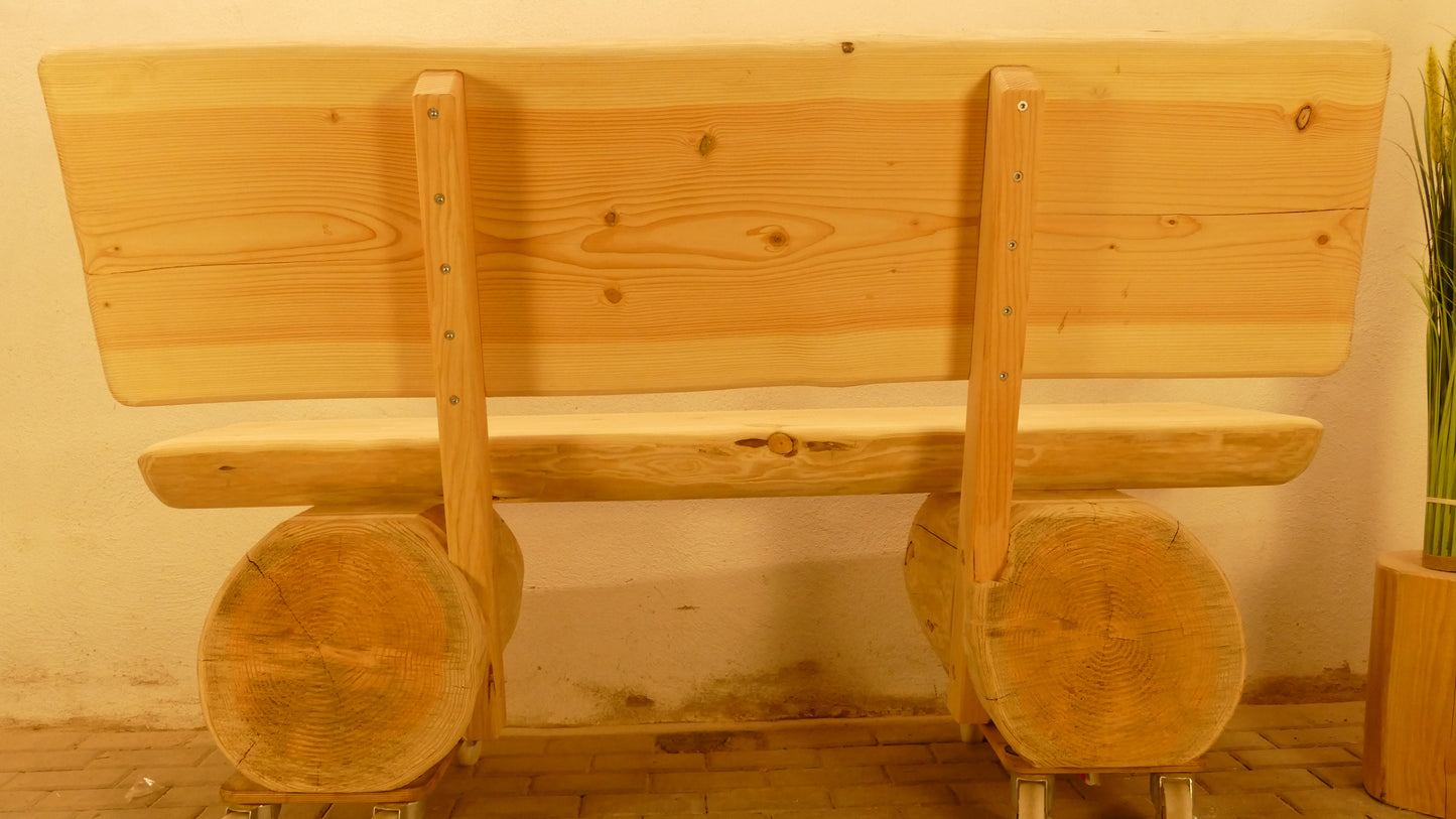 Baumstammbank 177cm (028)