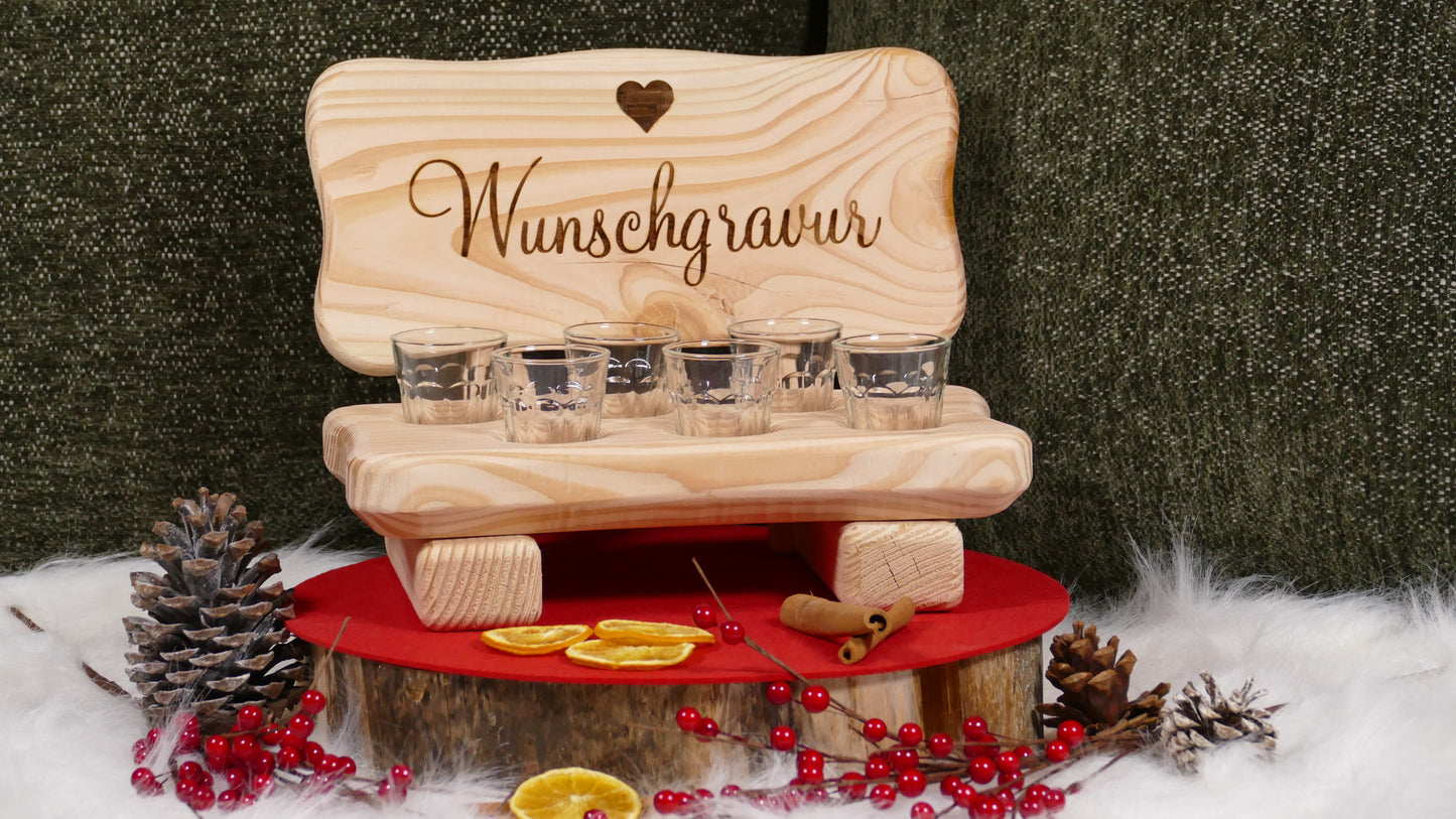 Die Schnapsbank "Perfekte Geschenk Idee"