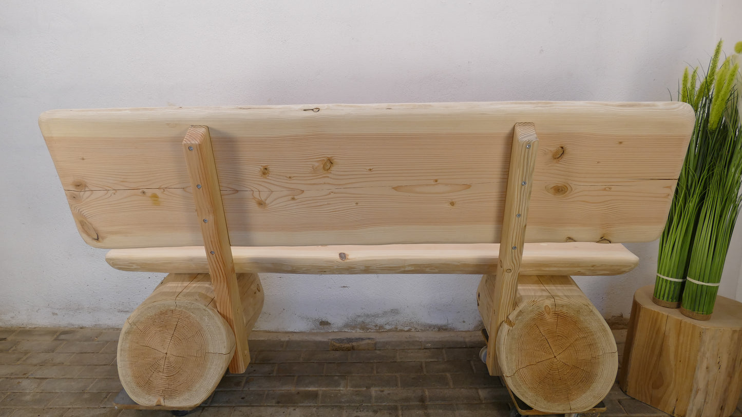 Baumstammbank 188cm (030)