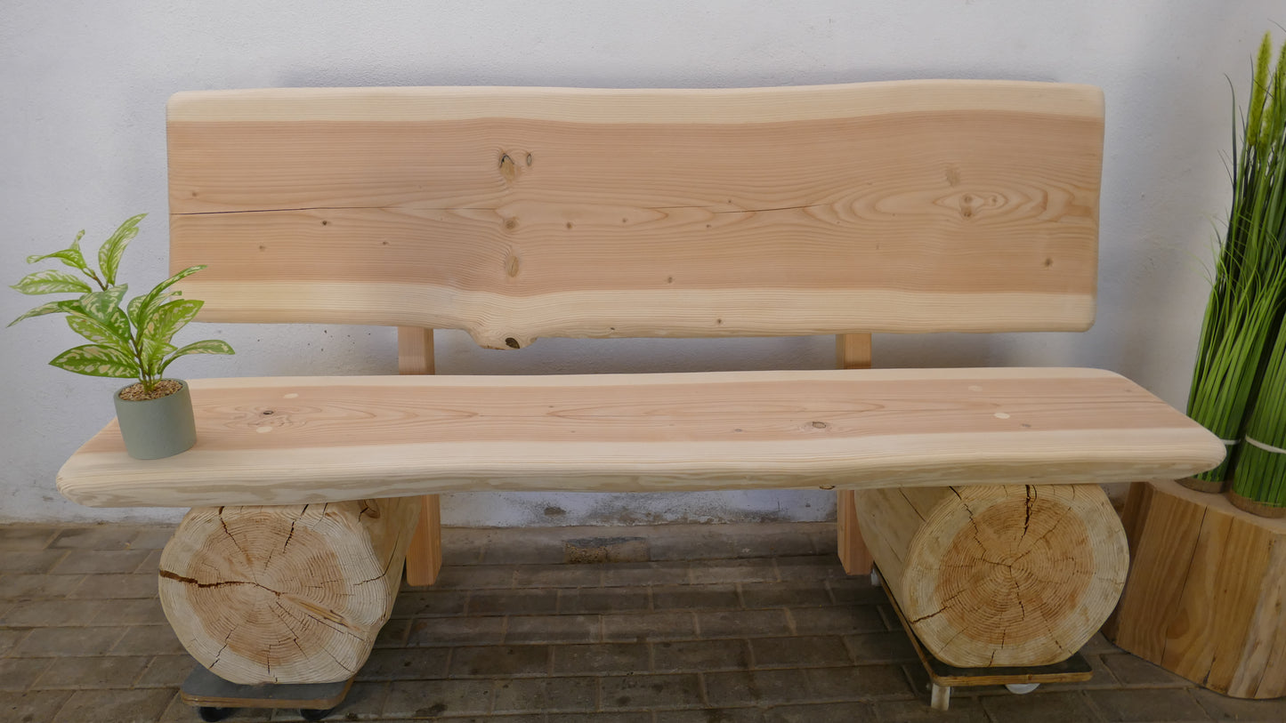 Baumstammbank 183cm (031)