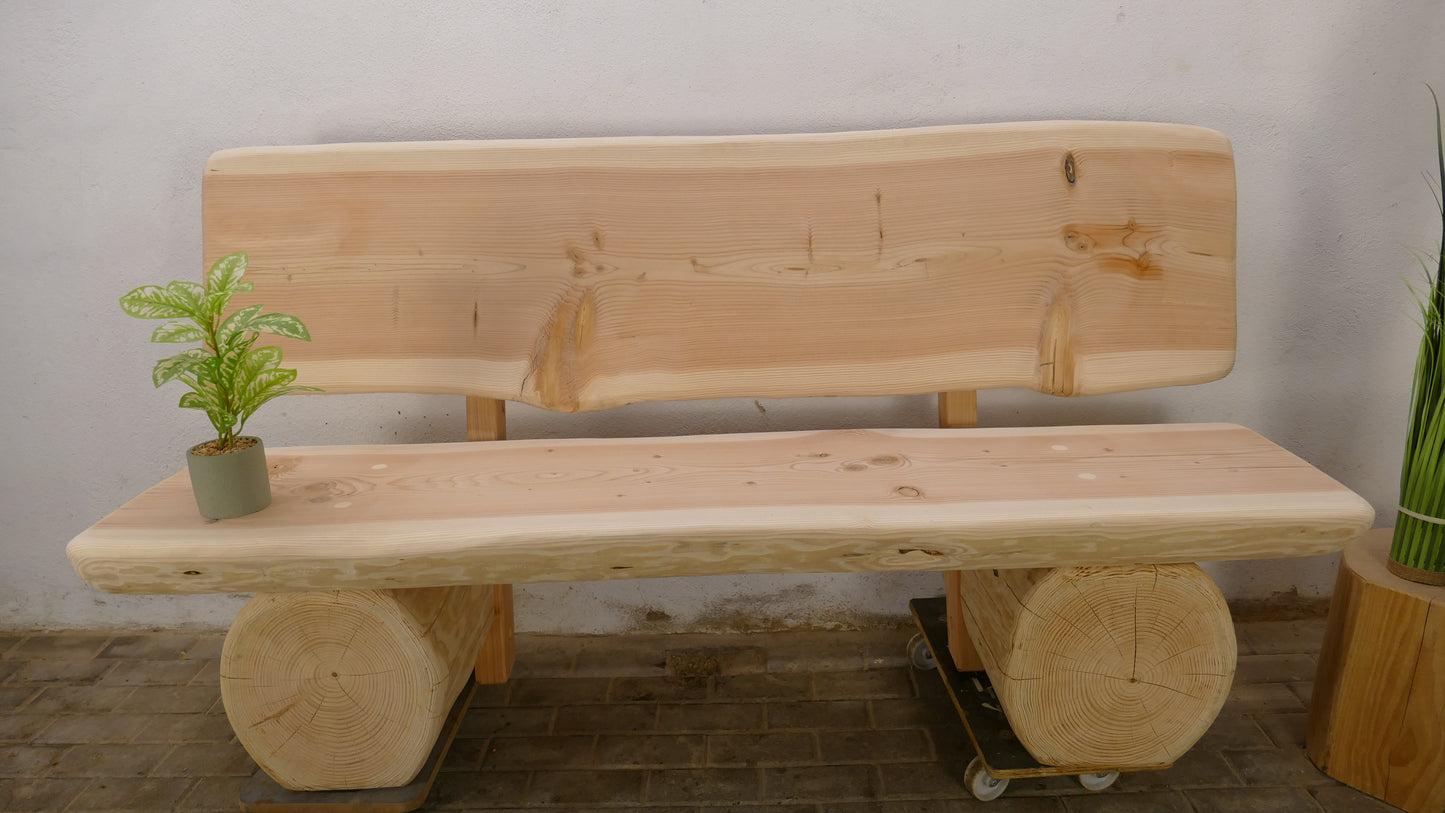 Baumstammbank 183cm (034)